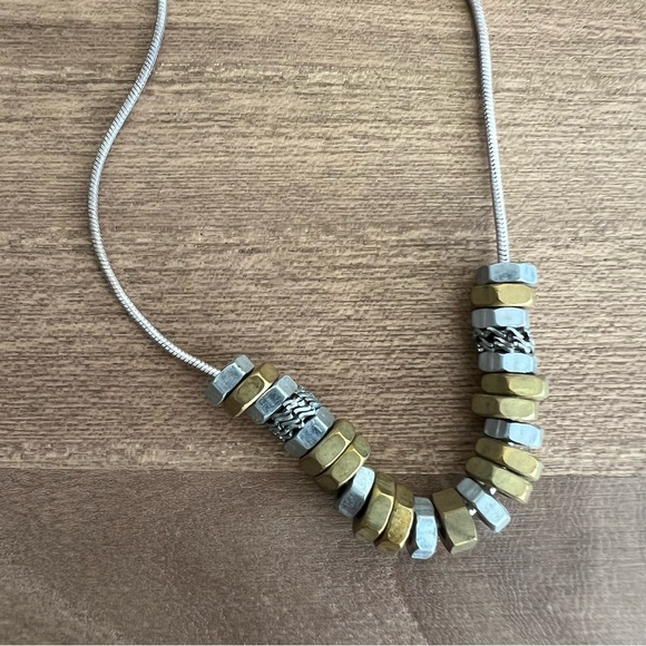 YSL • Nuts and Bolts Hardware Necklace - Picture 4 of 7